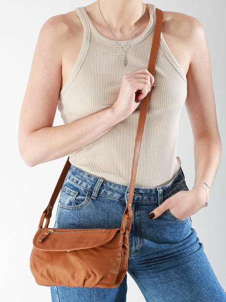Cross Body Tas Vintage Leder Nat et nin Bruin vintage JENNY ander zicht 1